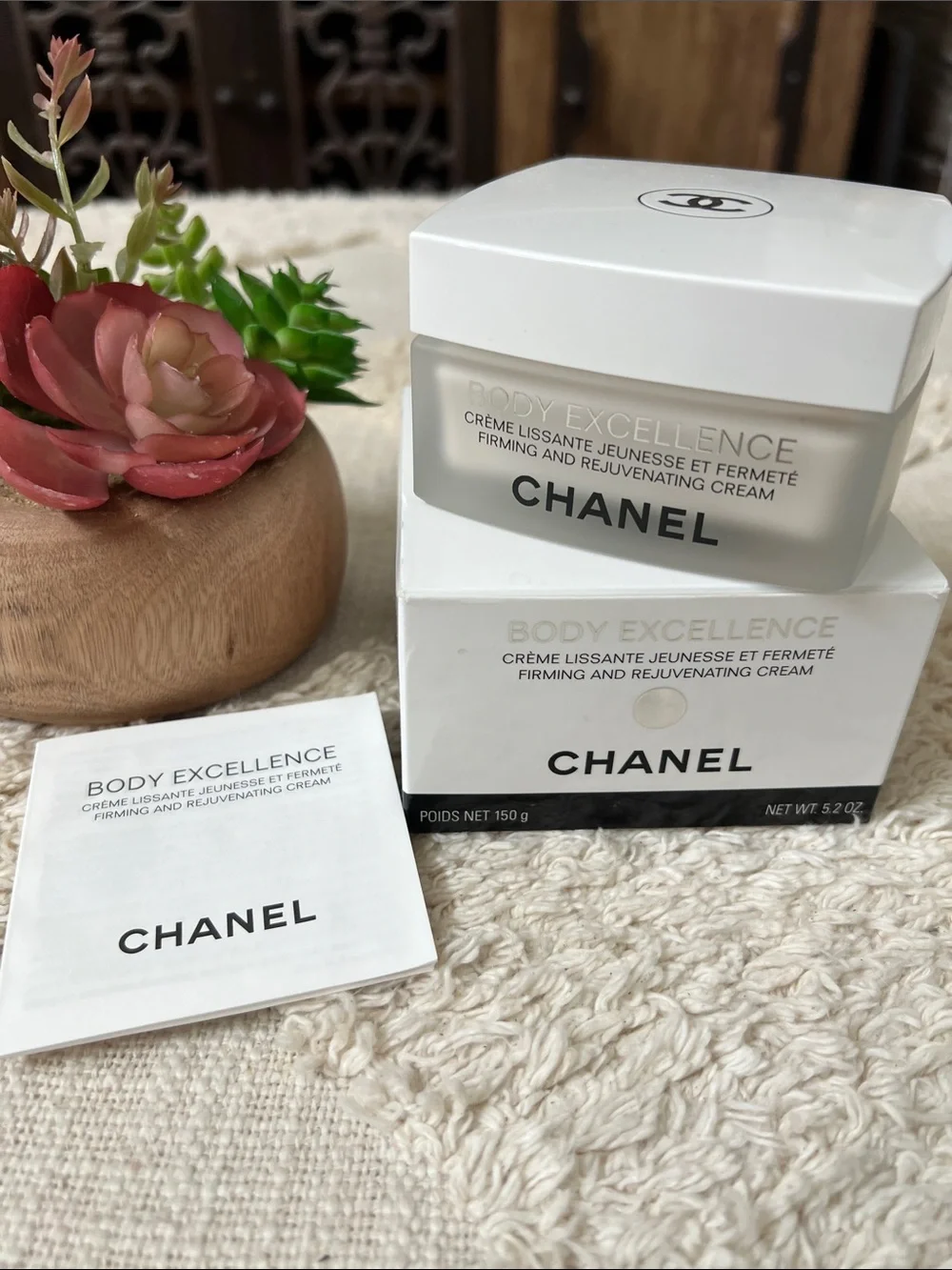 CHANEL Body Excellence Firming & Rejuvenating Cream - White and Black Box 5.2 oz
